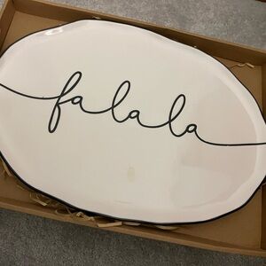 Falala Platter, Dish Cloth, and Napkins 🎄